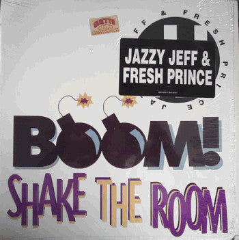 DJ Jazzy Jeff & The Fresh Prince : Boom! Shake The Room (12", Cle)