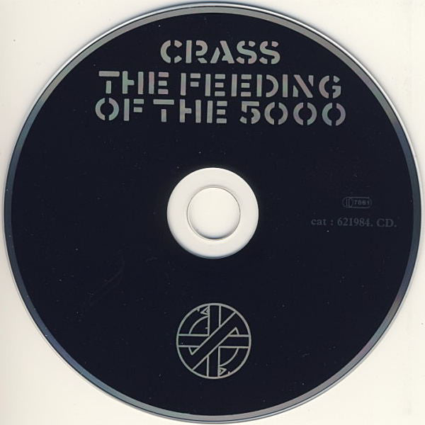 Crass : The Feeding Of The 5000 (CD, Album, RP)