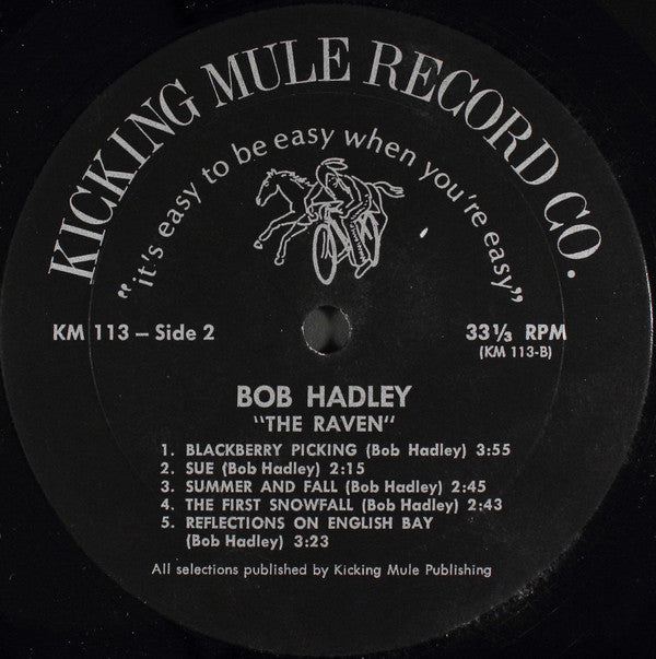 Bob Hadley : The Raven (LP, Album)