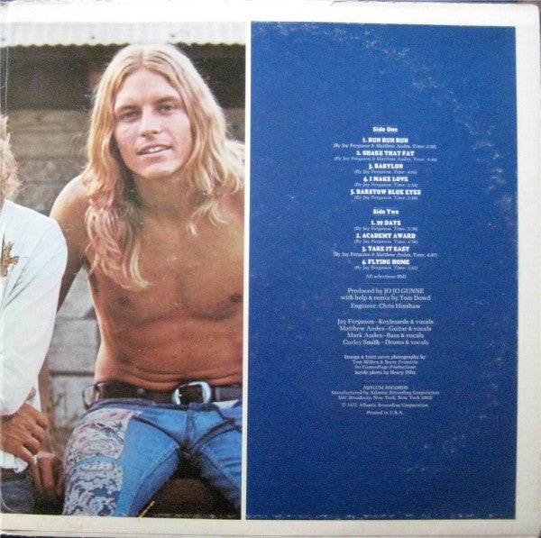 Jo Jo Gunne : Jo Jo Gunne (LP, Album, MO,)