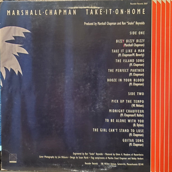 Marshall Chapman : Take It On Home (LP, Album)