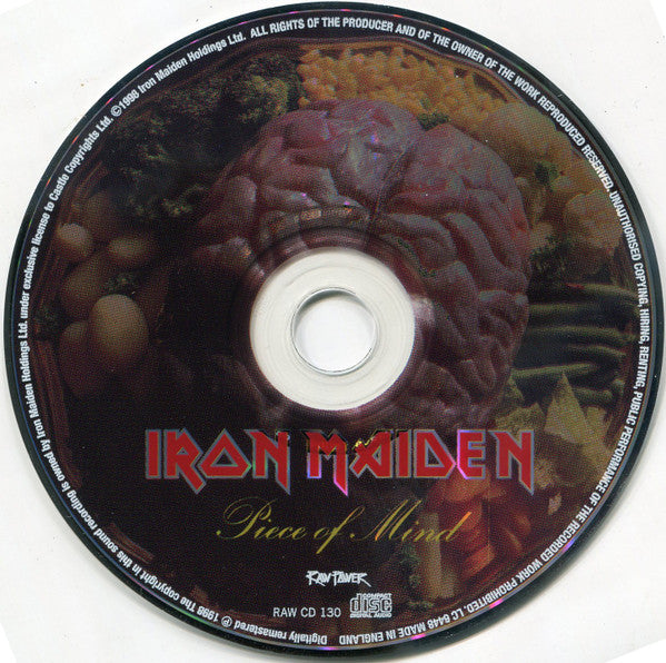 Iron Maiden : Piece Of Mind (CD, Album, Club, Enh, RE, RM, RP)