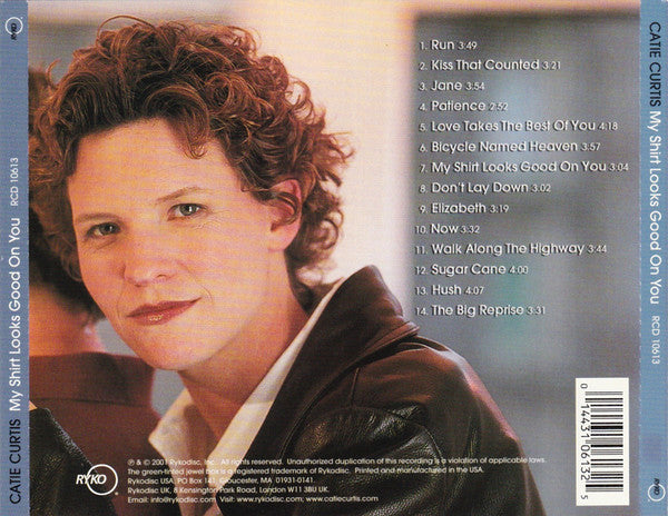 Catie Curtis : My Shirt Looks Good On You (CD, Album)