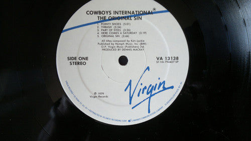 Cowboys International : The Original Sin (LP, Album)