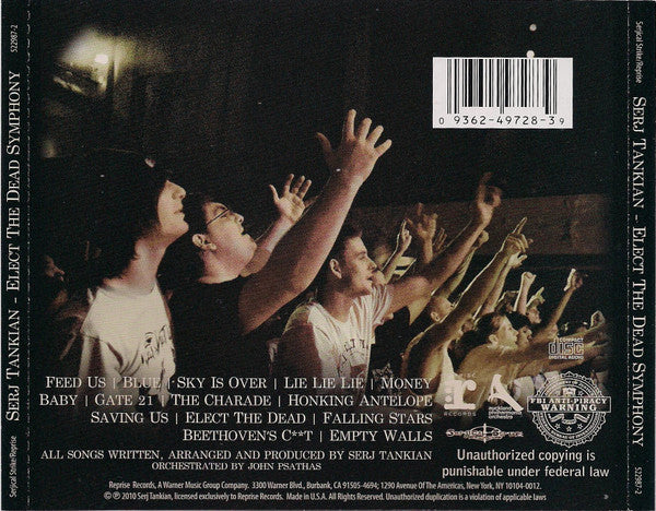 Serj Tankian : Elect The Dead Symphony (CD, Album)