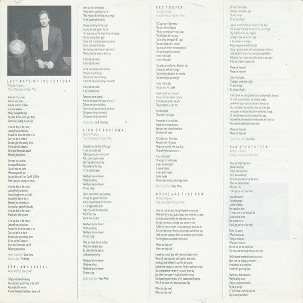 Al Stewart : Last Days Of The Century (LP, Album, All)