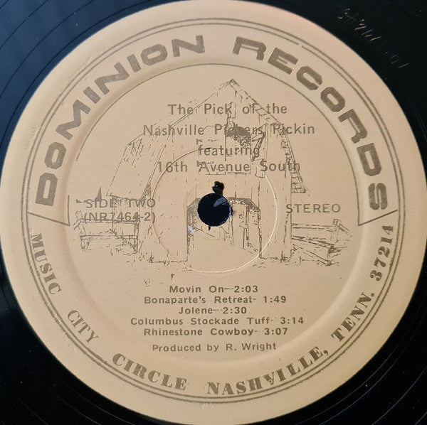 16th Avenue South : The Pick Of The Nashville Pickers Pickin (LP, Album)