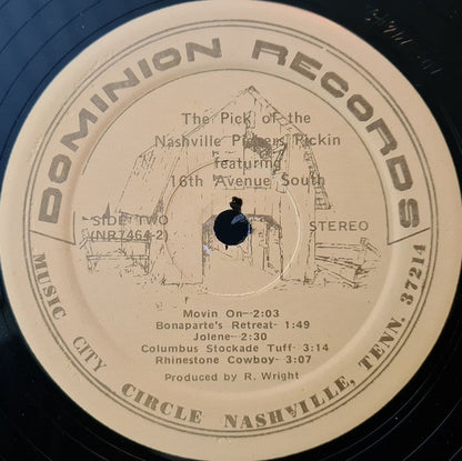 16th Avenue South : The Pick Of The Nashville Pickers Pickin (LP, Album)