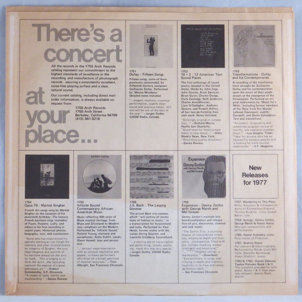 Art Lande : The Eccentricities Of Earl Dant (LP, Album)