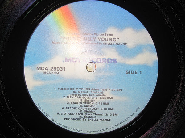Shelly Manne : Young Billy Young (An Original Motion Picture Score) (LP, Album, RE)