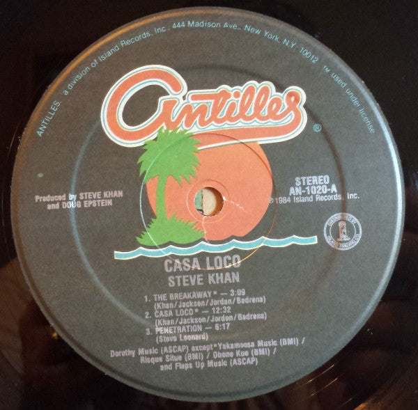 Steve Khan : Casa Loco (LP, Album)