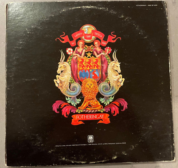 Fotheringay : Fotheringay (LP, Album, Mon)