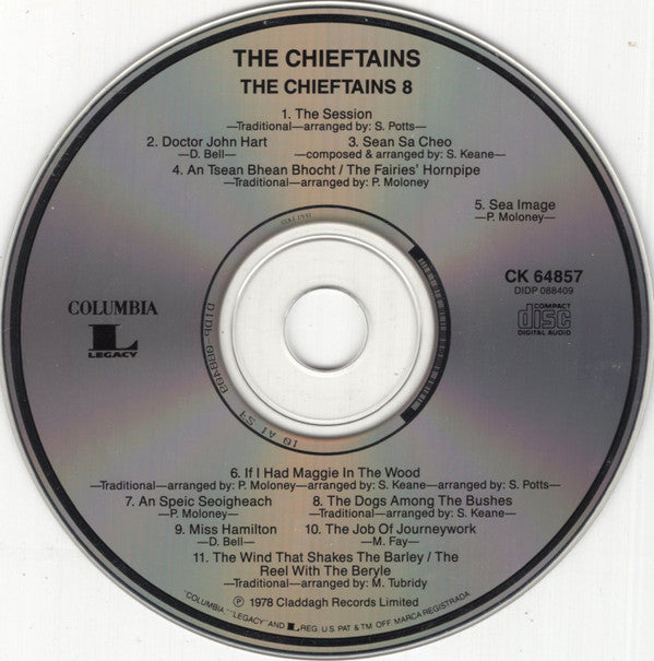 The Chieftains : The Chieftains 8 (CD, Album)