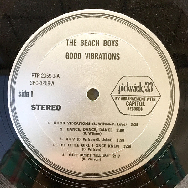 The Beach Boys : Good Vibrations (LP, Comp)