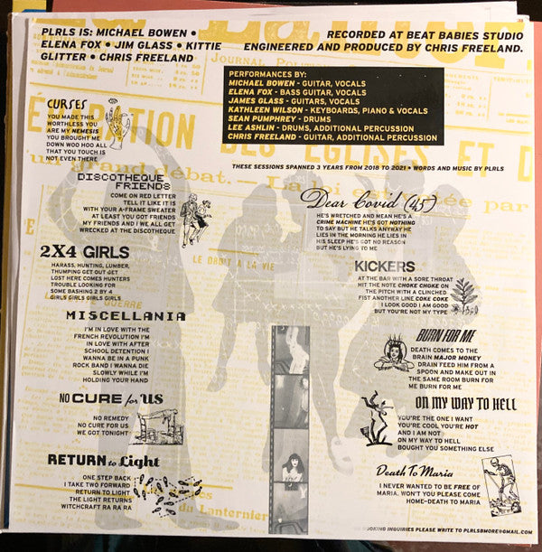 Plurals (3) : CURSES (LP, Album)