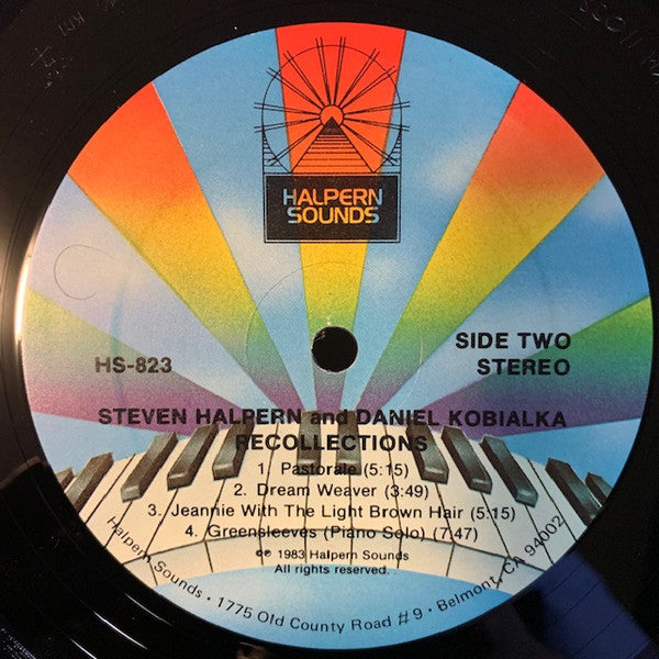 Steven Halpern, Daniel Kobialka : Recollections (LP, Album)