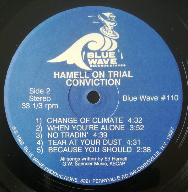 Hamell On Trial : Conviction (LP, Album)