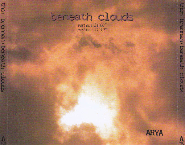 Thom Brennan : Beneath Clouds (CD, Album, Ltd)