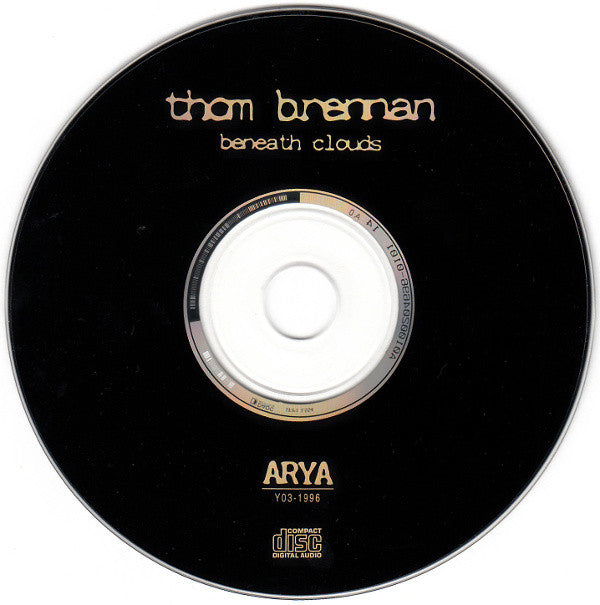 Thom Brennan : Beneath Clouds (CD, Album, Ltd)