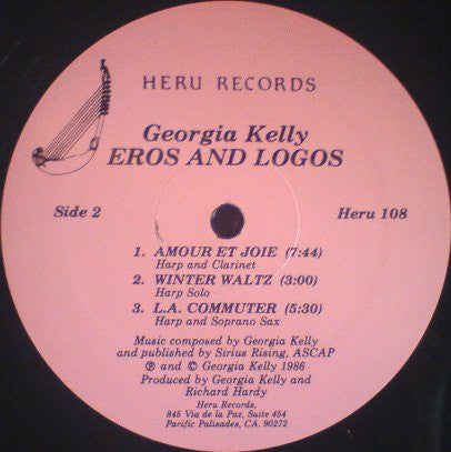 Georgia Kelly : Eros & Logos (LP, Album)
