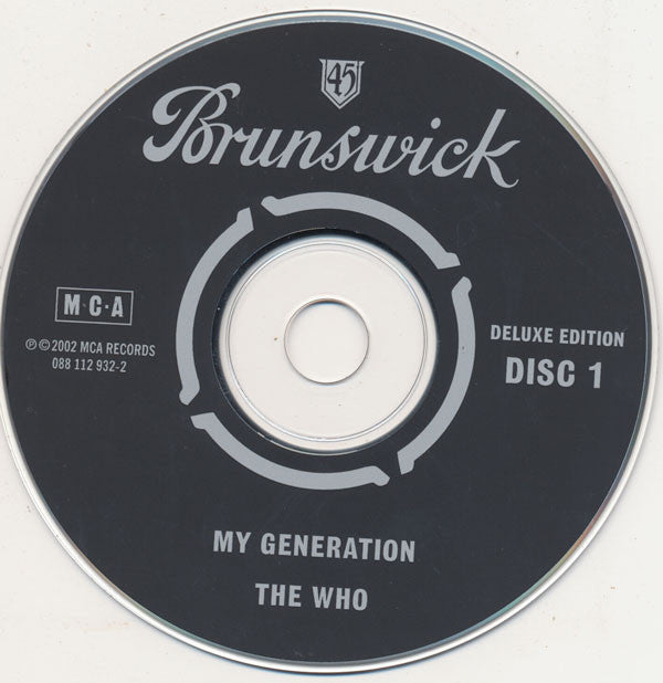 The Who : My Generation (2xCD, Album, Mono, Dlx, RE, RM)