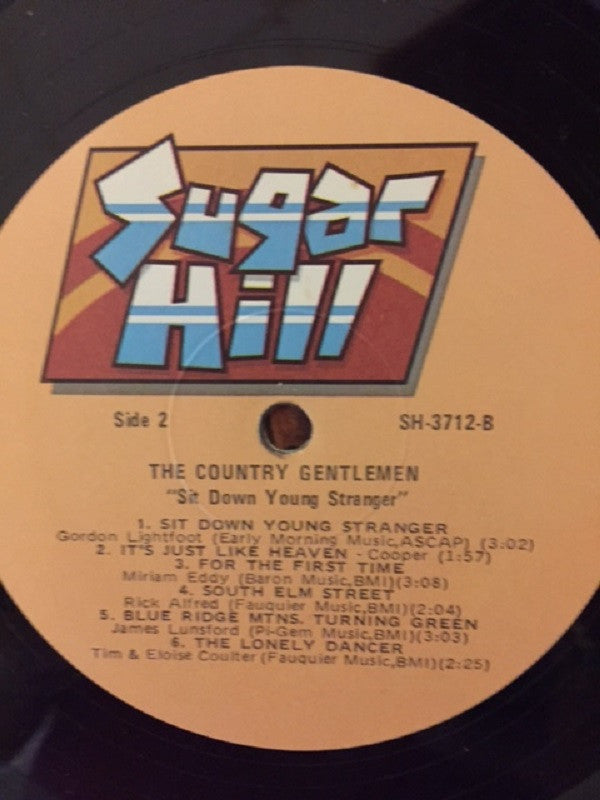The Country Gentlemen : Sit Down Young Stranger (LP, Album)
