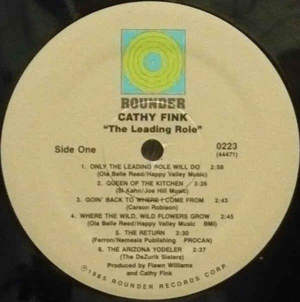 Cathy Fink : The Leading Role (LP)