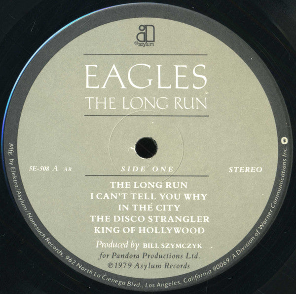 Eagles : The Long Run (LP, Album, AR)