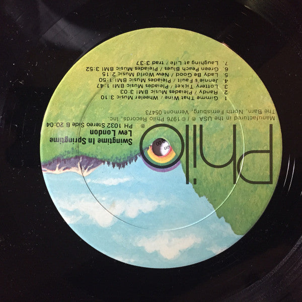 Lew London : Swingtime In Springtime (LP, Album)