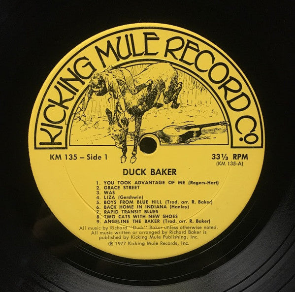 Duck Baker : When You Wore A Tulip (LP)