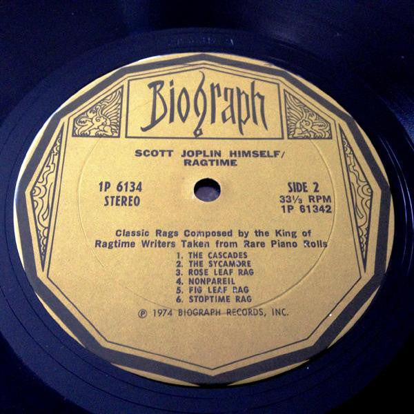 Scott Joplin : Ragtime (LP, Comp)