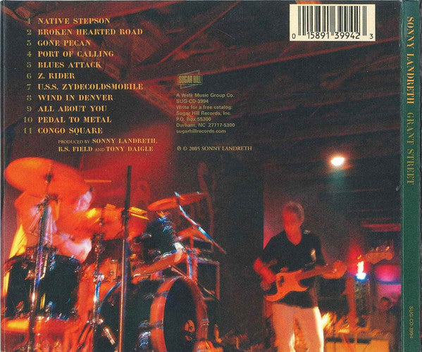 Sonny Landreth : Grant Street (CD, Album)