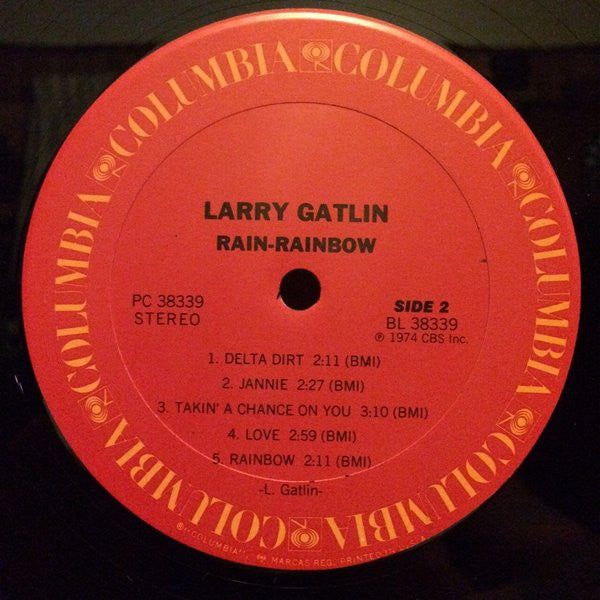 Larry Gatlin : Rain Rainbow (LP, Album, RE)