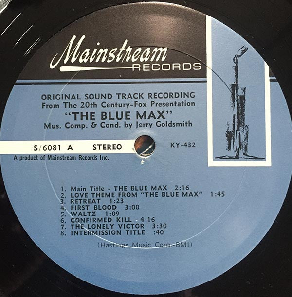 Jerry Goldsmith : The Blue Max (LP, Album)