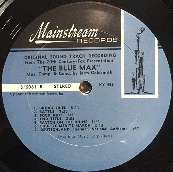 Jerry Goldsmith : The Blue Max (LP, Album)