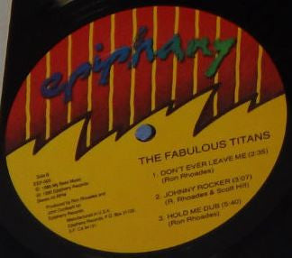 The Fabulous Titans : The Fabulous Titans (12")