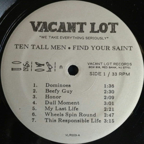 Ten Tall Men : Find Your Saint (LP, Album)