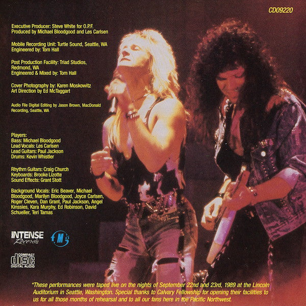 Bloodgood : Shakin' The World: Live Volume Two (CD, Album)