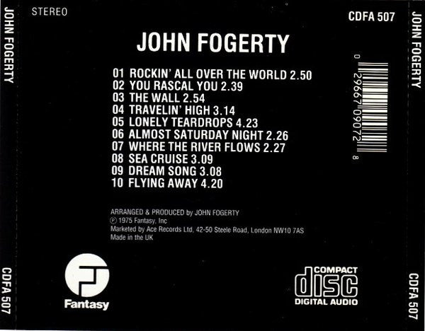 John Fogerty : John Fogerty (CD, Album, RE)