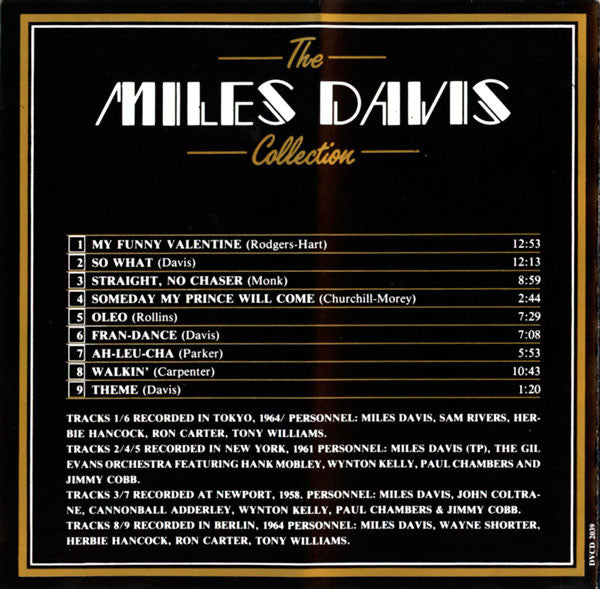 Miles Davis : The Miles Davis Collection - A Retrospective (CD, Comp)