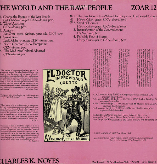 Charles K. Noyes : The World And The Raw People (LP)