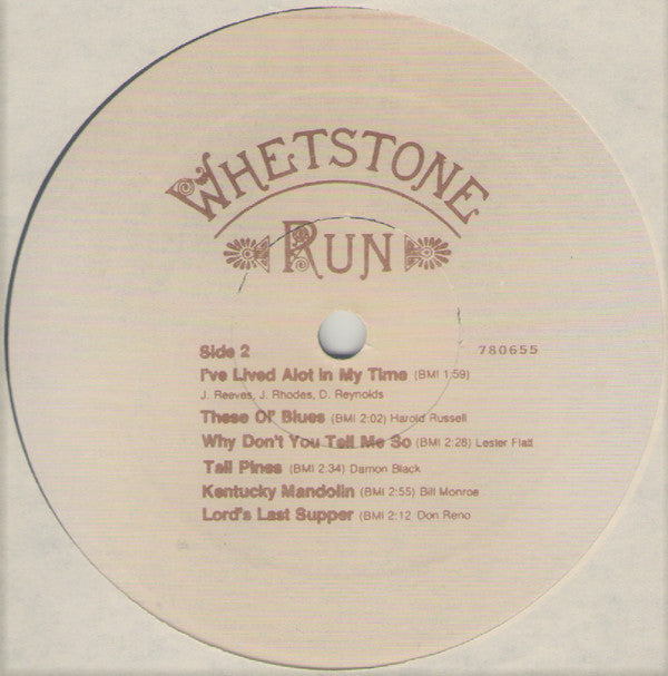 Whetstone Run : Bluegrass (LP, Album)