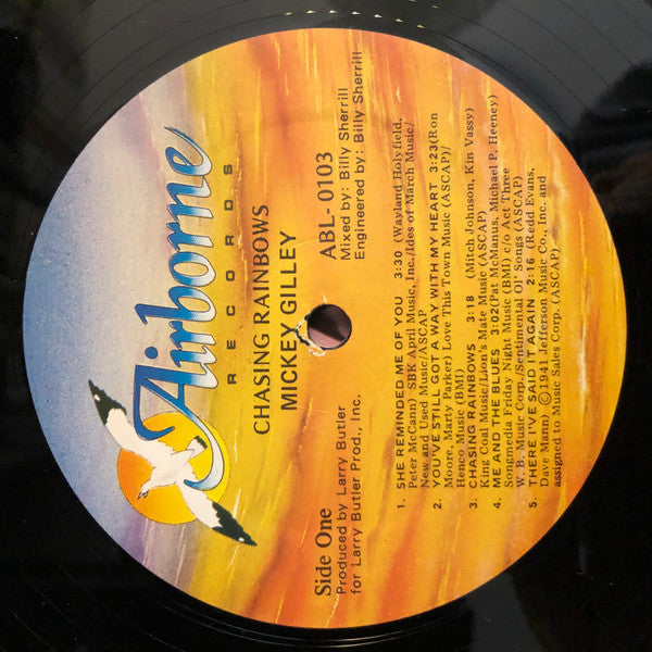 Mickey Gilley : Chasing Rainbows (LP, Album)