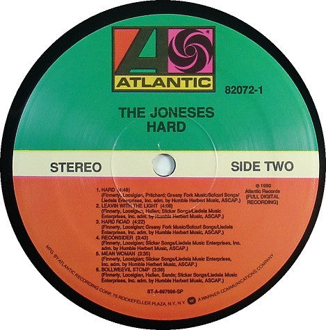 The Joneses (4) : Hard (LP, Album)