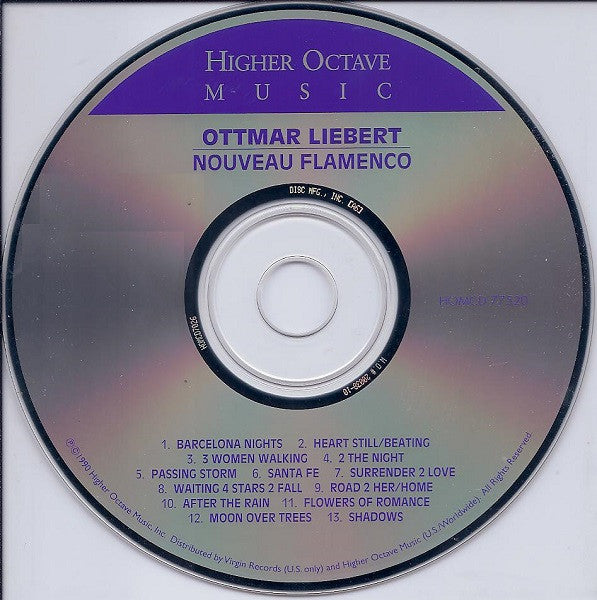 Ottmar Liebert : Nouveau Flamenco (CD, Album)