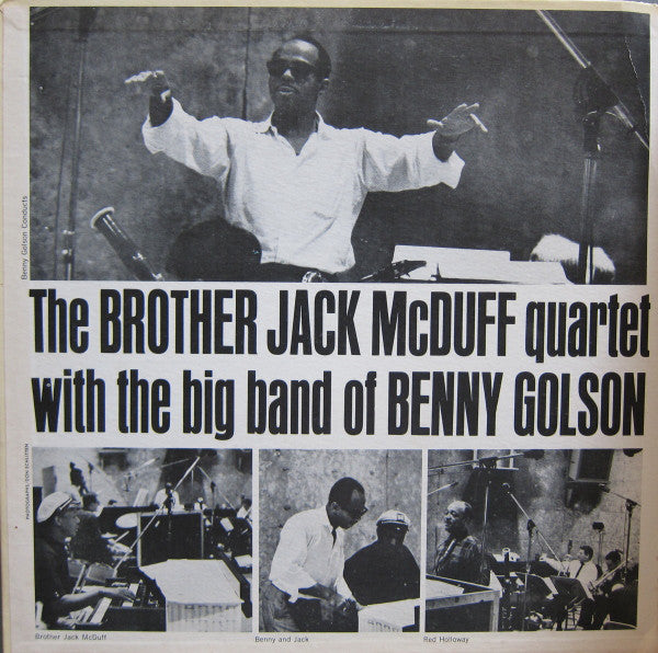 The Brother Jack McDuff Quartet With The Big Band Of Benny Golson : The Dynamic Jack Mc Duff (LP, Album, Mono, Gat)