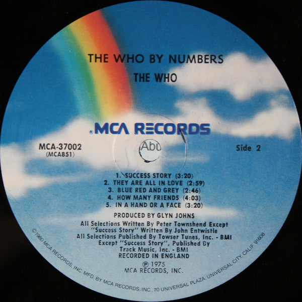 The Who : The Who By Numbers (LP, Album, RE)