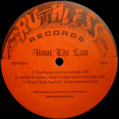 Above The Law : Kalifornia (12", Maxi)