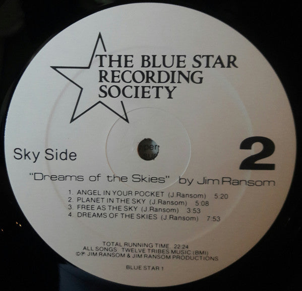 Jim Ransom : Dreams Of The Skies (LP, Album)