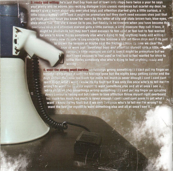 Self Against City : Telling Secrets To Strangers (CD, Album)